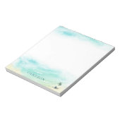 Kustdoorlatend Zee van Baby Notitieblok (Linkerzijde)