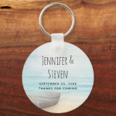 Kustdoorsnede met een Gevist bruiloft Sleutelhanger (Voorkant)