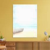 Kustdoorsnede met een Geviste bak Canvas Afdruk (Insitu (Woonkamer))