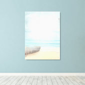 Kustdoorsnede met een Geviste bak Canvas Afdruk (Insitu (Houten vloer))