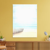 Kustdoorsnede met een Geviste bak Canvas Afdruk (Insitu (Woonkamer))