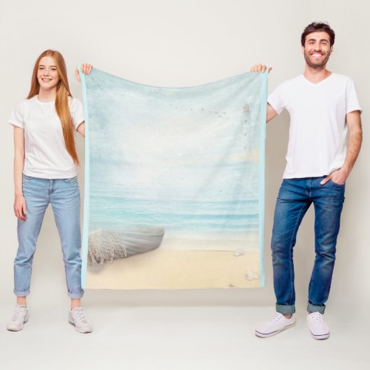 Kustdoorsnede met een Geviste bak Fleece Deken (In situ)