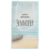 Kustdoorsnede met een Geviste vogeldag Klein Cadeauzakje (Voorkant)