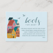 Kustdorp Baby shower Boekaanvraag Informatiekaartje (Voorkant)