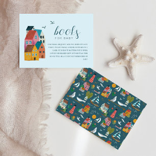 Kustdorp Baby shower Boekaanvraag Informatiekaartje