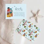 Kustdorp Baby shower Boekaanvraag Informatiekaartje