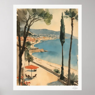 Kustdorp Bay View Poster
