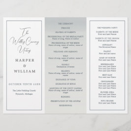 Kustdrievoudig huwelijksprogramma