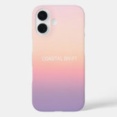 Kustdrift - Pastel Sunset Gradient Case-Mate iPhone Case (Achterkant)