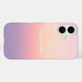 Kustdrift - Pastel Sunset Gradient Case-Mate iPhone Case (Achterkant (horizontaal))
