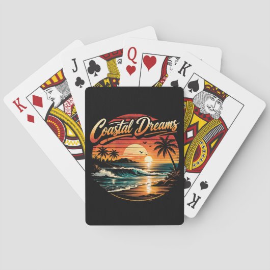 Kustdromen Pokerkaarten (Achterkant)