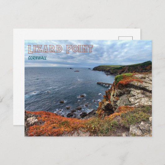 Küste am Lizard Point (Cornwall) Briefkaart (Voorkant / Achterkant)