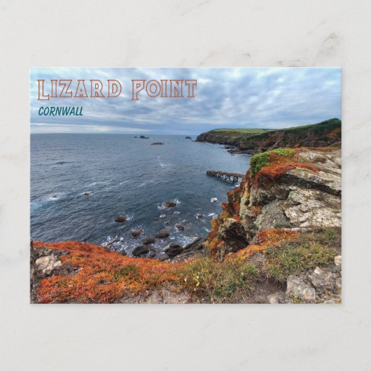 Küste am Lizard Point (Cornwall) Briefkaart (Voorkant)