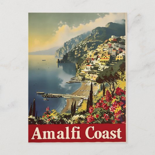 Kustelegantie: Amalfi  Briefkaart (Voorkant)