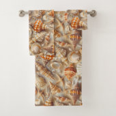 Kustelegantie Seashell patroon Bad Handdoek (Insitu)
