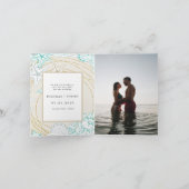 kusten kusten Foto veranderen datum uitnodiging (Binnen)