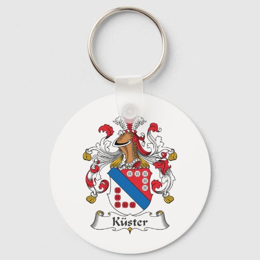 Kuster Family Crest Sleutelhanger (Voorkant)