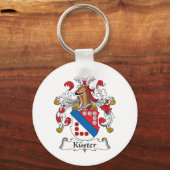 Kuster Family Crest Sleutelhanger (Voorkant)