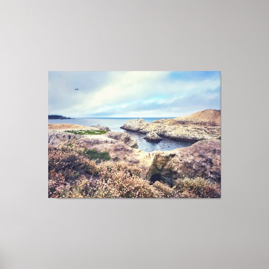 kusterochtend canvas afdruk (Voorkant)