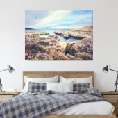 kusterochtend canvas afdruk (Insitu (Slaapkamer))