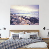 kusterochtend canvas afdruk (Insitu (Slaapkamer))