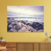 kusterochtend canvas afdruk (Insitu (Woonkamer))