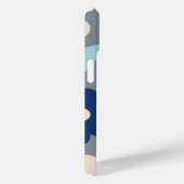 Kustflora in kalmte | Indigo & turquoise patroon Case-Mate iPhone Case (Achterkant / Rechts)