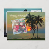 Kustfoto-briefkaarten, pas jouw tekst aan.. briefkaart (Voorkant / Achterkant)