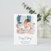 Kustfoto Prettige feestdagen Briefkaart - Waterver (Staand voorkant)