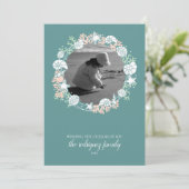 Kustfoto van Shell met kerstmis Feestdagenkaart (Staand voorkant)