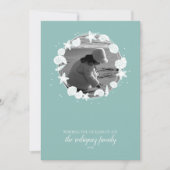 Kustfoto van Shell met kerstmis Kaart (Voorkant)