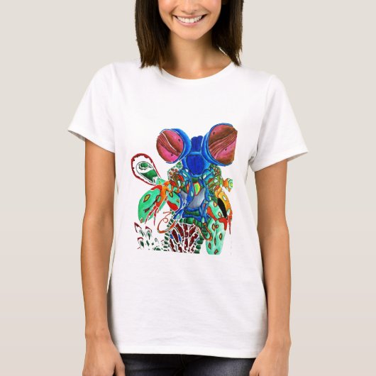 Kustgarnaal T-shirt (Voorkant)