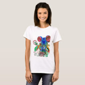 Kustgarnaal T-shirt (Voorkant volledig)