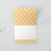 KUSTGEBEURT GIRAFFE DANK U BEDANKKAART (Binnen)