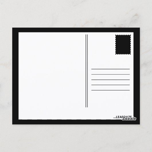 kustgebied briefkaart (Achterkant)