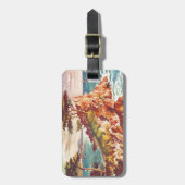 kustgebied Californisch toerisme Verenigde Staten Bagagelabel (Voorkant verticaal)