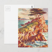  kustgebied Californisch toerisme Verenigde Staten Briefkaart (Voorkant / Achterkant)