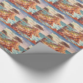  kustgebied Californisch toerisme Verenigde Staten Cadeaupapier (Hoek)