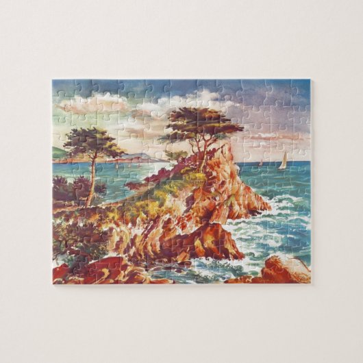  kustgebied Californisch toerisme Verenigde Staten Legpuzzel (Horizontaal)