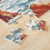  kustgebied Californisch toerisme Verenigde Staten Legpuzzel (Zijkant)