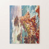  kustgebied Californisch toerisme Verenigde Staten Legpuzzel (Verticaal)