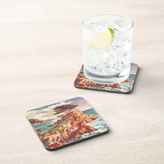  kustgebied Californisch toerisme Verenigde Staten Onderzetter (Rechterzijde)