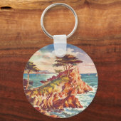 kustgebied Californisch toerisme Verenigde Staten Sleutelhanger (Voorkant)