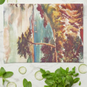  kustgebied Californisch toerisme Verenigde Staten Theedoek (Gevouwen)