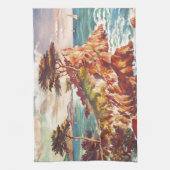  kustgebied Californisch toerisme Verenigde Staten Theedoek (Verticaal)