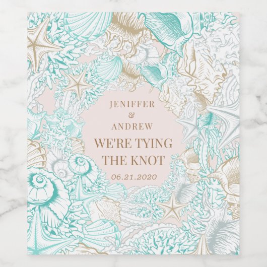 kustgebied met uitzondering van de datum van het m wijn etiket (Enkel label)