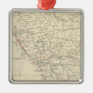 Kustgebied Midden-Californië Metalen Ornament