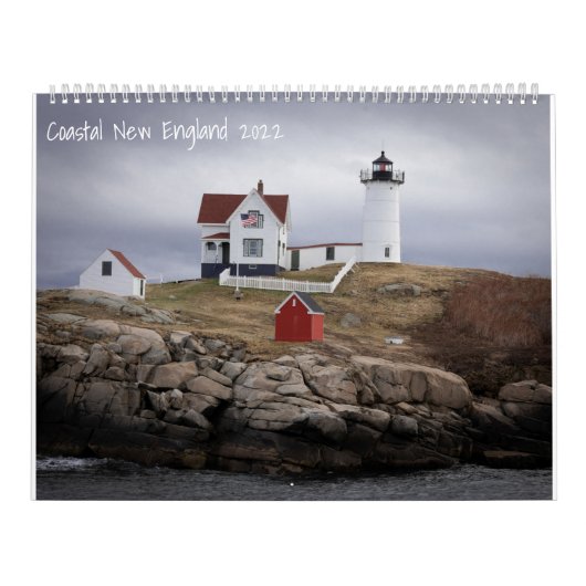 Kustgebied New England 2022  Kalender (Hoes)