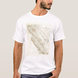Kustgebieden die de Rift van San Andreas tonen T-shirt