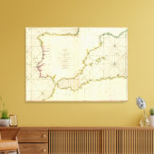 Kustgebieden Spanje, Portugal, Barbary Canvas Afdruk (Insitu (Woonkamer))